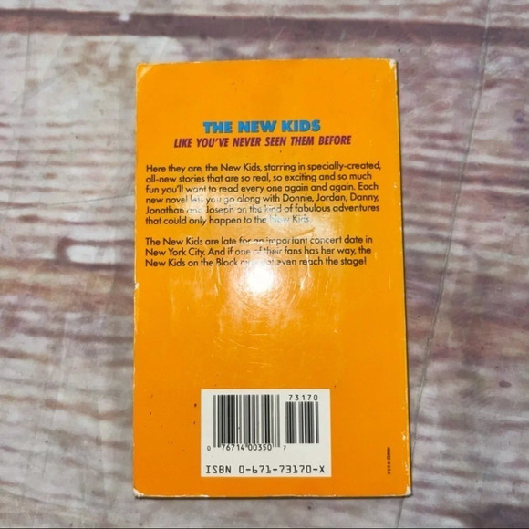 New kids in the block backstage surprise novel - Picture 2 of 5